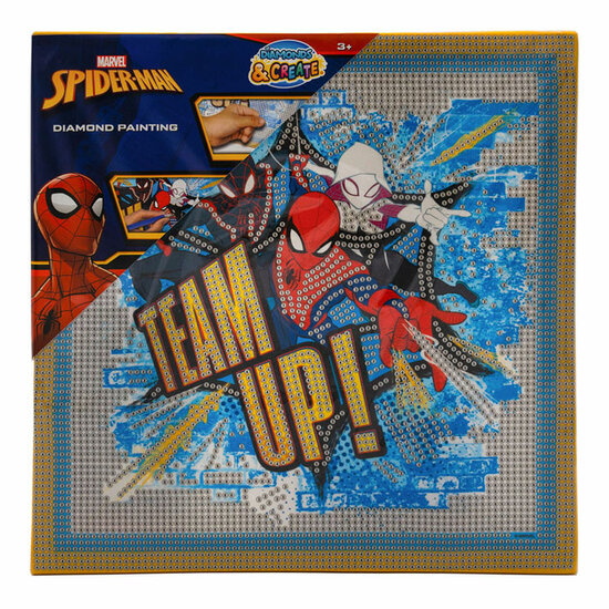 Spiderman Diamond Painting Canvas XL