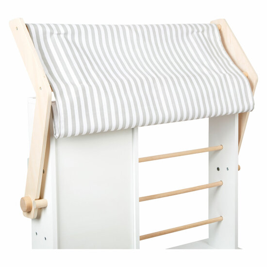 Small Foot - Houten Winkel Wit met Kassa en Lopende Band