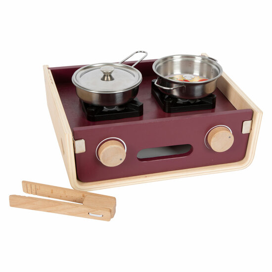 Small Foot - Houten Camping Speelkeuken Tasty, 9dlg.