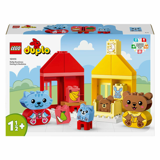 LEGO DUPLO 10414 Mijn Eerste Dagelijkse Gewoontes Eten en Slapen