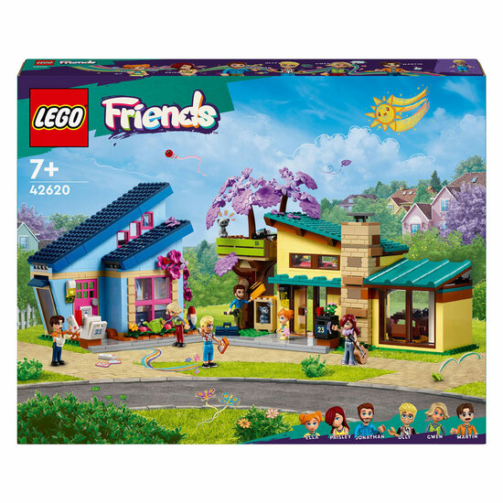 LEGO Friends 42620 Olly en Paisleys Huizen