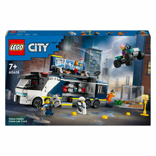 LEGO City 60418 Politielaboratorium In Truck