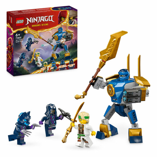 LEGO Ninjago 71805 Jay&#039;S Mecha Strijdpakket