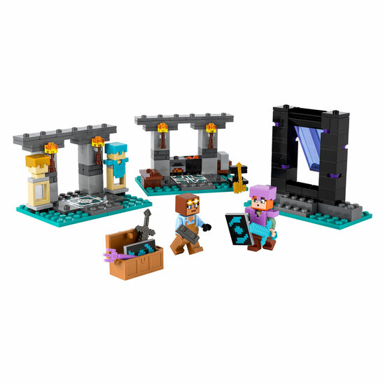 LEGO Minecraft 21252 De Wapensmederij