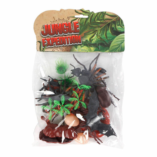 Jungle Expedition Insecten en Reptielen Set, 17dlg.