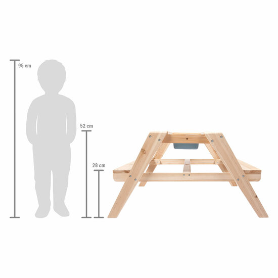 Small Foot - Houten Picknick- en Moddertafel