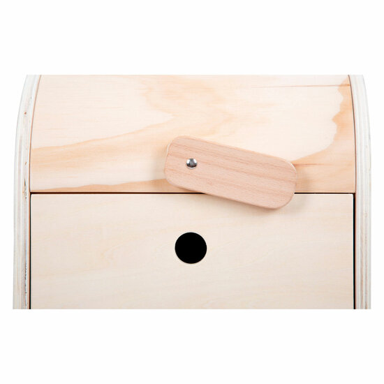 Small Foot - Houten Speelgoedbox en Trekfiguur Zebra Wildlife