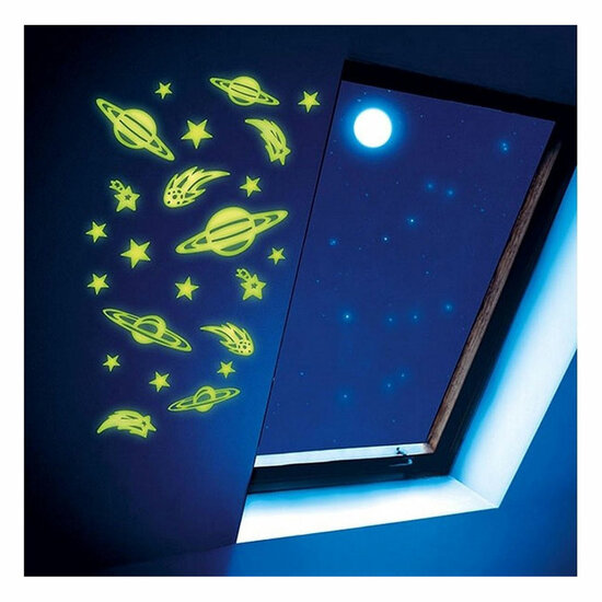 Glow n Fun Glow in the Dark Space Ruimtevaart