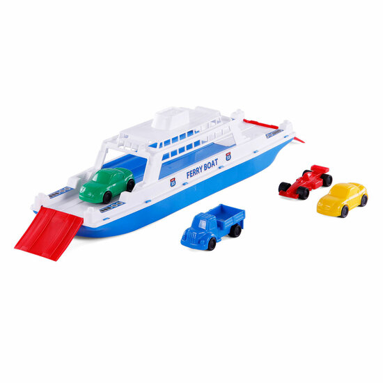 Cavallino Veerboot met 4 Auto's - 45,5cm