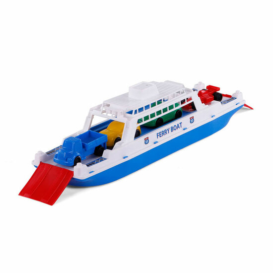 Cavallino Veerboot met 4 Auto's - 45,5cm