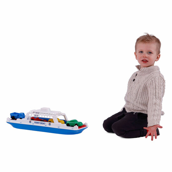 Cavallino Veerboot met 4 Auto's - 45,5cm