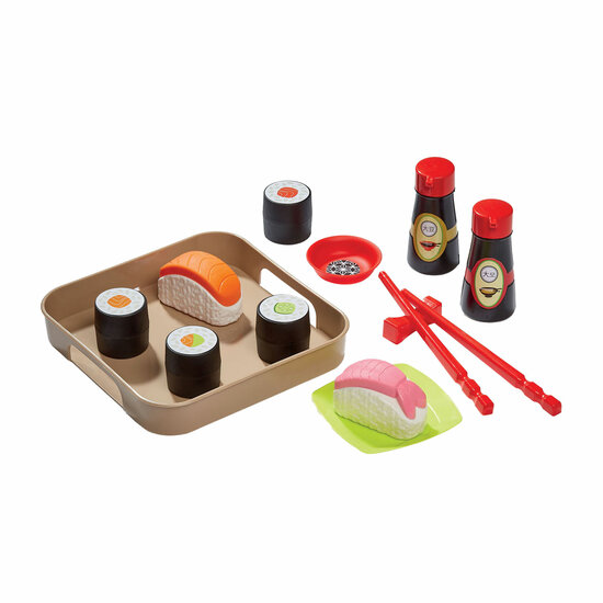 Ecoiffier Speeleten Sushi Speelset - 14dlg.