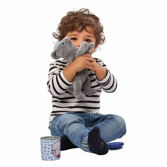 Ecoiffier Medical Knuffel Kat met Kattenmand Speelset - 9dlg.