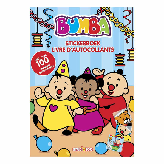 Bumba Stickerdoeboek Verjaardag