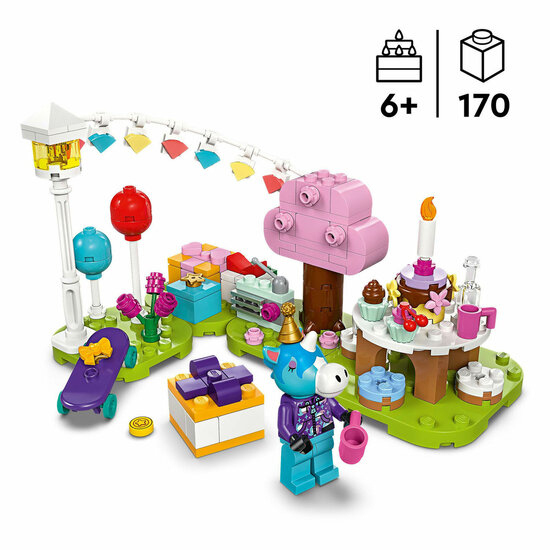 LEGO Animal Crossing 77046 Julians Verjaardagsfeestje