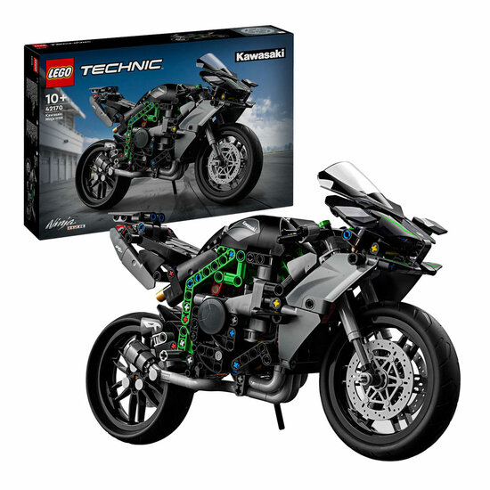 LEGO Technic 42170 Kawasaki Ninja H2R motor