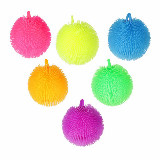 Pufferz Knijppufferbal Neon, 8cm