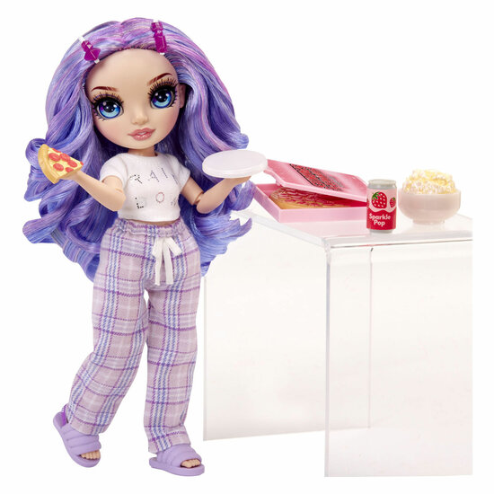 Rainbow High Junior High Pyjamaparty Pop - Violet