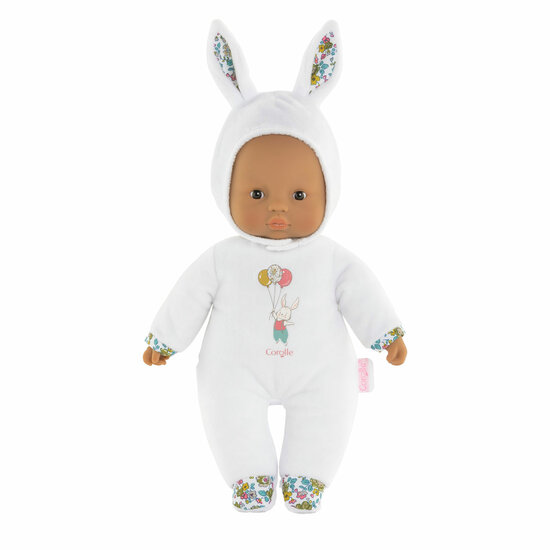 Corolle Mon Doudou Sweet Heart Babypop - Konijn Wit, 30cm