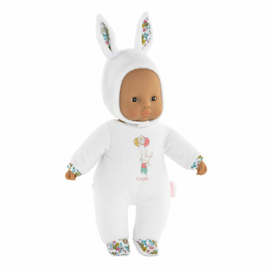 Corolle Mon Doudou Sweet Heart Babypop - Konijn Wit, 30cm