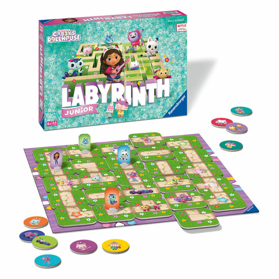 Ravensburger Gabby&#039;s Poppenhuis Junior Laybrinth Bordspel