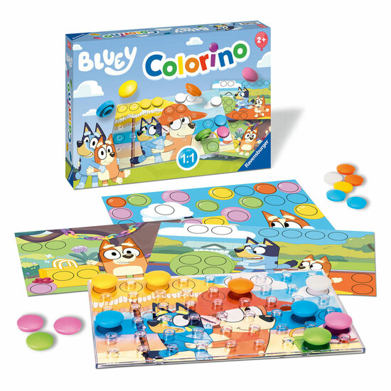 Bluey Colorino Kinderspel