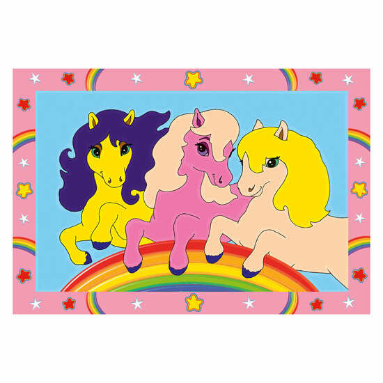 Ravensburger CreArt Schilderen op Nummer - Springende Pony&#039;s