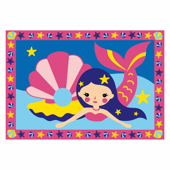 Ravensburger CreArt Schilderen op Nummer - Zeemeermin Magie