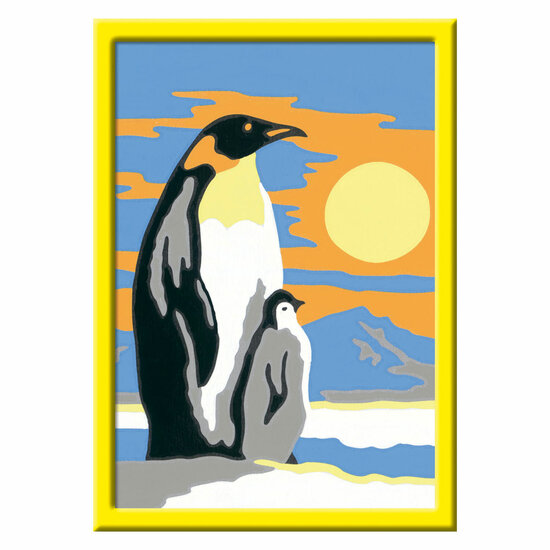 CreArt Schilderen op Nummer - Pingu&iuml;n Familie