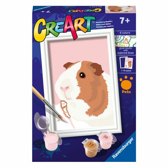 Ravensburger CreArt Schilderen op Nummer - Cavia
