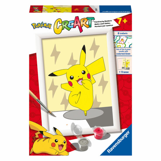 Ravensburger CreArt Schilderen op Nummer - Pikachu Pose