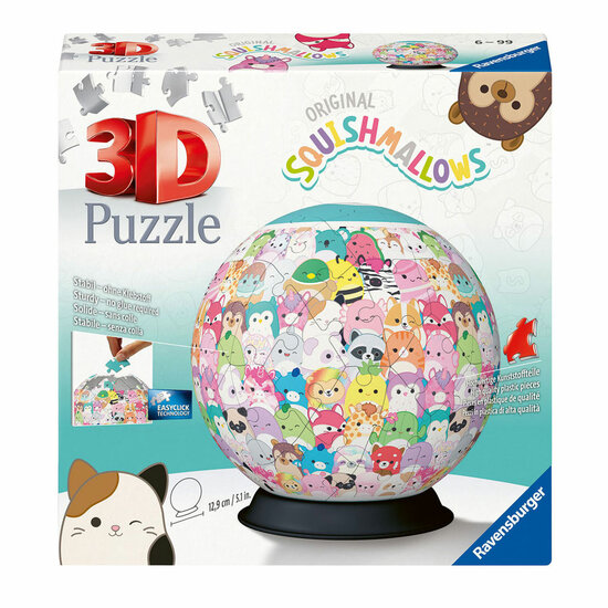 3D Puzzel Squishmallows, 72st.