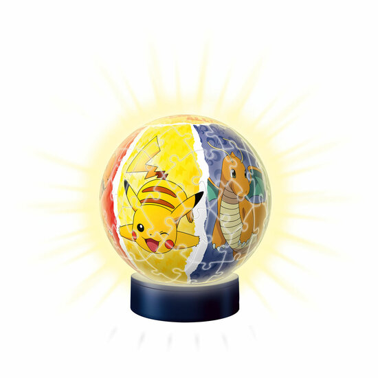 Ravensburger 3D Puzzel Pokémon Nachtlamp, 72st.
