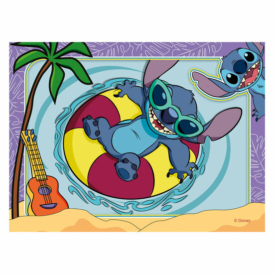 Legpuzzel Disney Stitch, 4in1