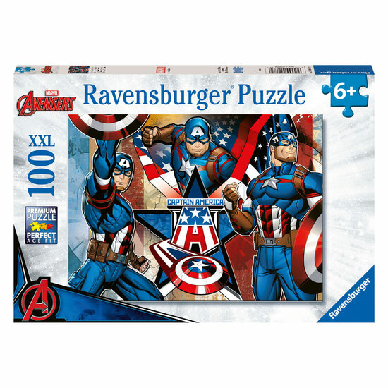 Legpuzzel XXL Captain America, 100st.