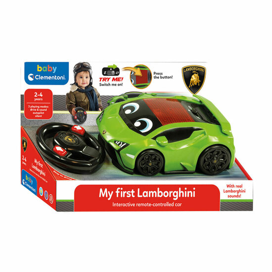 Clementoni Baby  Mijn Eerste Lamborghini  RC Bestuurbare Auto