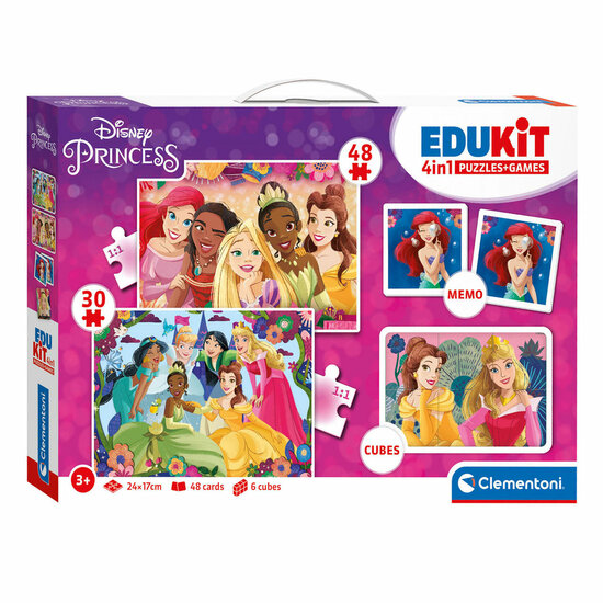 Clementoni Edukit 4in1 Disney Prinses