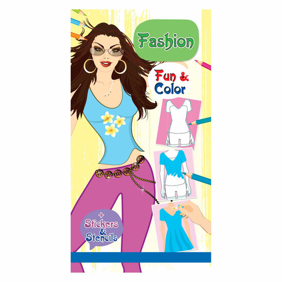Fashion Fun &amp; Color Kleurboek