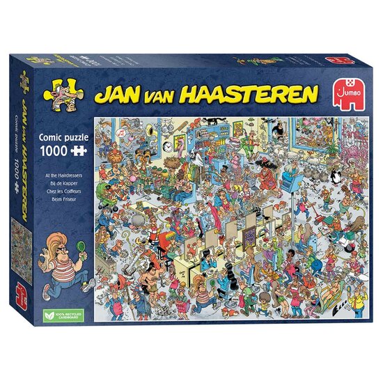 Jan van Haasteren Legpuzzel - The Hairdressers, 1000st.