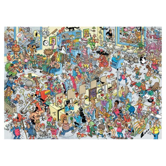 Jan van Haasteren Legpuzzel - The Hairdressers, 1000st.