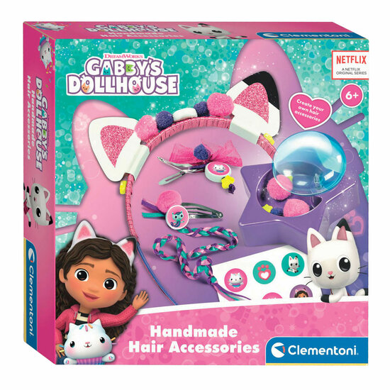 Clementoni Gabby&#039;s Poppenhuis Haaraccessoires Set