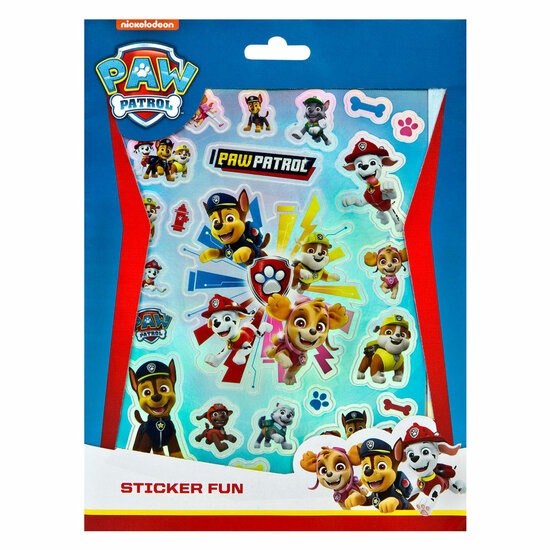 Sticker Fun PAW Patrol, 8 Vellen