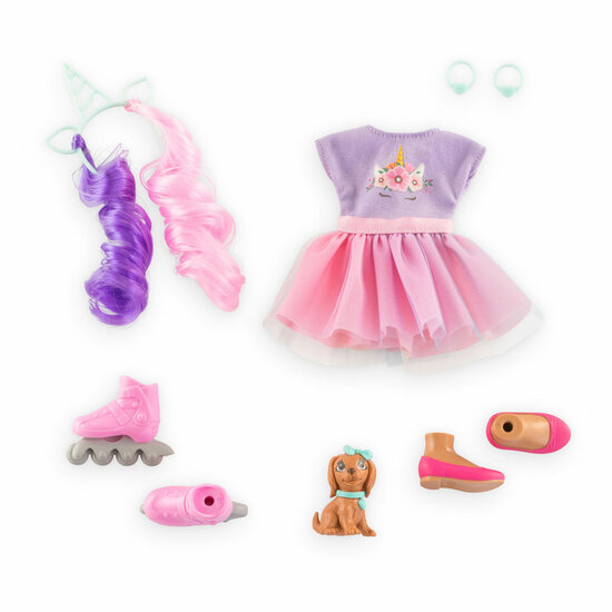 Corolle Girls - Luna Eenhoorn Modepop Set