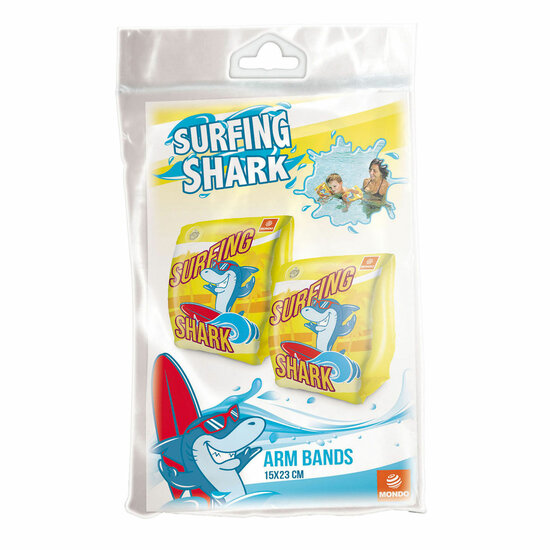 Mondo Zwembandjes Surfing Shark