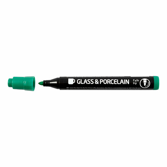 Glas- en Porseleinstiften, 6st.
