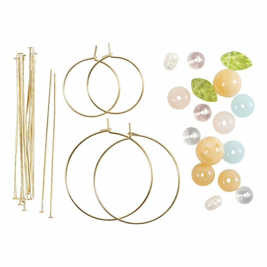 Mini Hobbyset Sieraden Oorringen met Kralen
