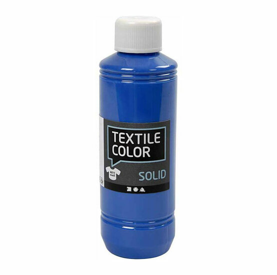 Textile Color Dekkende Textielverf - Brilliant Blauw, 250ml
