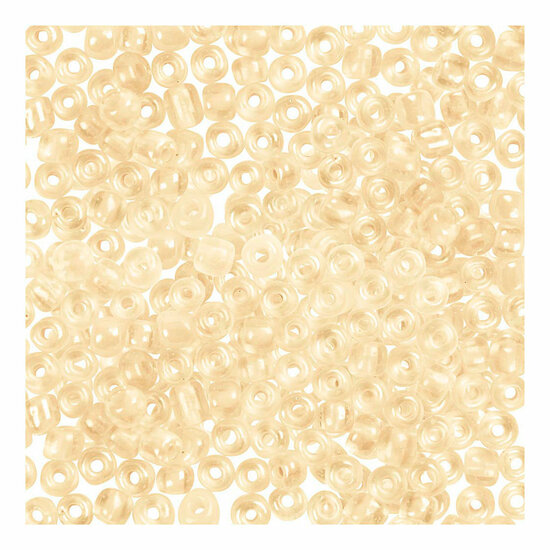 Kralen Rocailles Ivoor, 500gram
