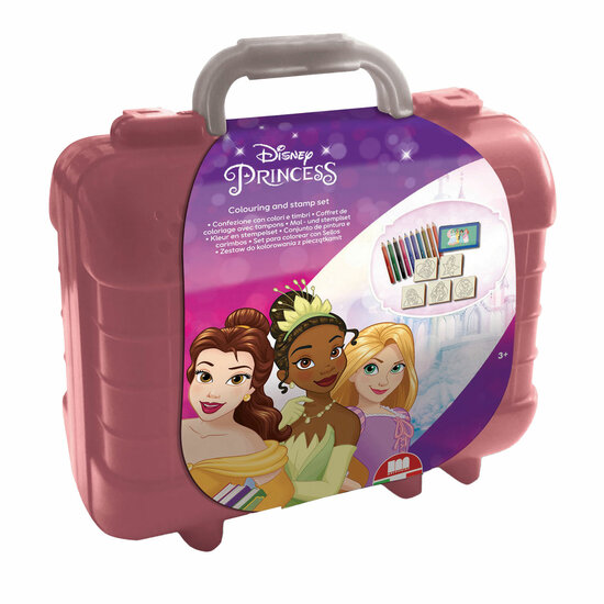Disney Princess Reis Stempel- en Kleurkoffer