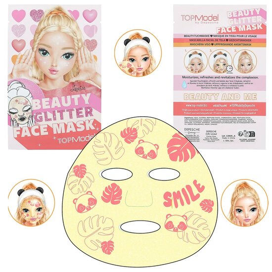 TOPModel Sheetmasker Glitter Beauty And Me